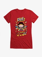 DC Comics Chibi Wonder Woman Girl Power Girls T-Shirt