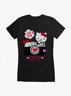 Hello Kitty Selfie Love Girls T-Shirt