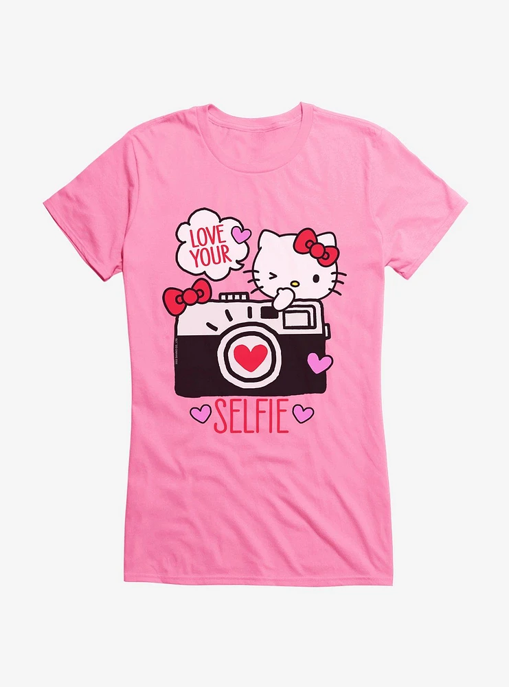 Hello Kitty Selfie Love Girls T-Shirt