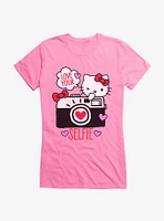 Hello Kitty Selfie Love Girls T-Shirt