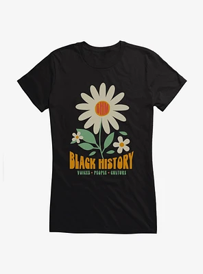 Black History Month Our Voices Girls T-Shirt