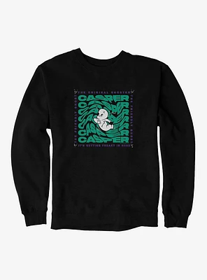 Casper The Friendly Ghost Virtual Raver Freaky Here Sweatshirt
