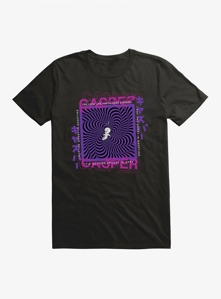 Casper The Friendly Ghost Virtual Raver Late T-Shirt