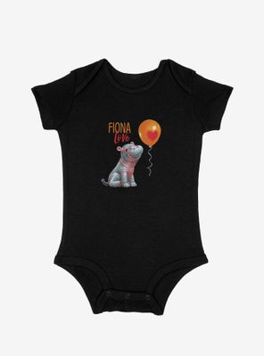 Fiona The Hippo Valentine's Day Balloon Infant Bodysuit
