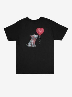 Fiona The Hippo Valentine's Day Love You Youth T-Shirt