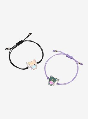 Moon Bear Knife Best Friend Cord Bracelet Set