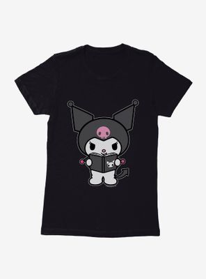 Kuromi Reading Womens T-Shirt