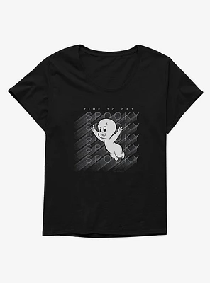 Casper The Friendly Ghost Virtual Raver Spooky Time Girls T-Shirt Plus