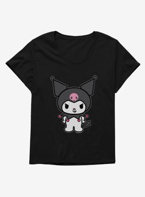 Kuromi Evil Grin Womens T-Shirt Plus