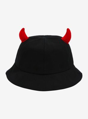 3D Devil Horns Bucket Hat