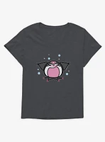 Kuromi Screaming Girls T-Shirt Plus
