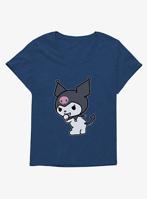 Kuromi Turning Giggle Girls T-Shirt Plus