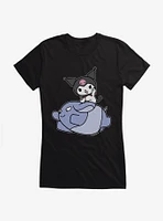 Kuromi Adventure Baku Flying Girls T-Shirt