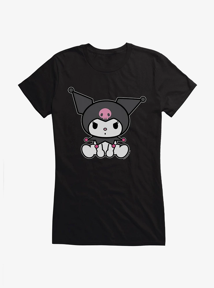 Kuromi Sitting Girls T-Shirt