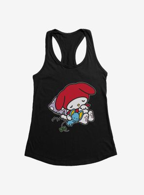 My Melody Napping With Flat Womens Tank Top