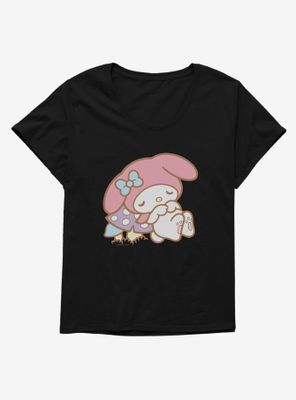 My Melody Napping Womens T-Shirt Plus