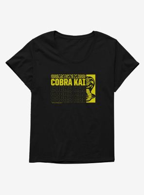 Cobra Kai Season 4 Logo Womens T-Shirt Plus