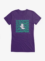 Casper The Friendly Ghost Virtual Raver Freaky Here Girls T-Shirt