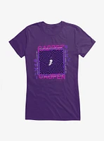 Casper The Friendly Ghost Virtual Raver Late Girls T-Shirt