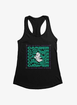 Casper The Friendly Ghost Virtual Raver Freaky Here Girls Tank