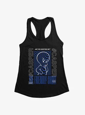 Casper The Friendly Ghost Virtual Raver Swirl Girls Tank