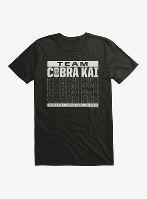 COBRA KAI S4 Team Motto T-Shirt