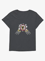 COBRA KAI S4 Eagle Logo Girls T-Shirt Plus