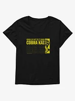 COBRA KAI S4 Logo Girls T-Shirt Plus