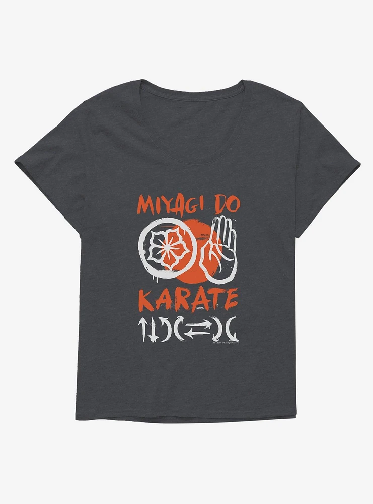 COBRA KAI S4 Miyagi Logo Girls T-Shirt Plus