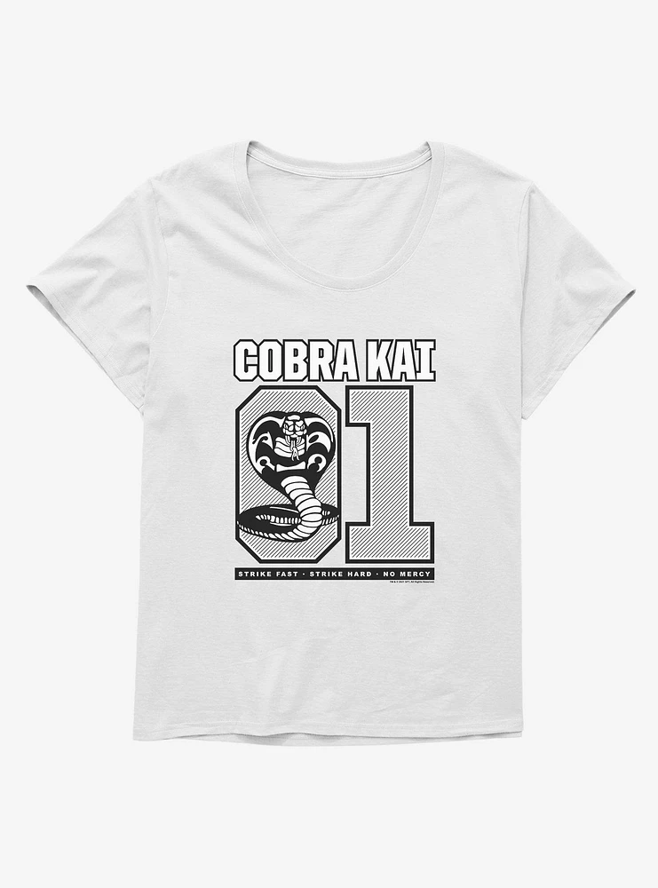 COBRA KAI S4 Varsity Number Girls T-Shirt Plus