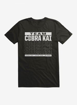 Cobra Kai Season 4 Team Motto T-Shirt