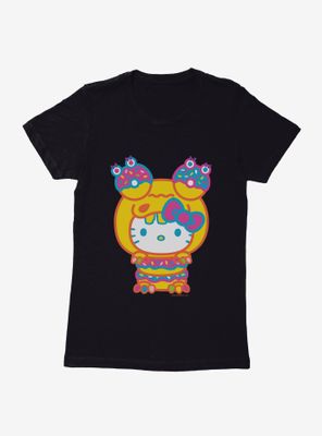 Hello Kitty Sweet Kaiju Doughnut Womens T-Shirt