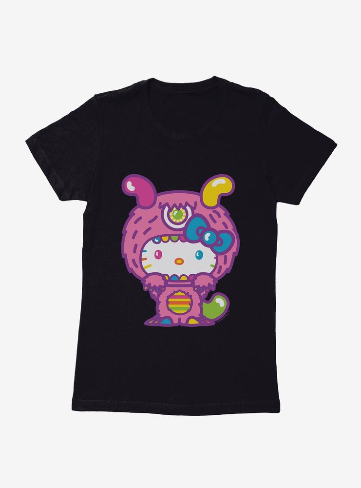 Hello Kitty Sweet Kaiju Fuzzy Womens T-Shirt