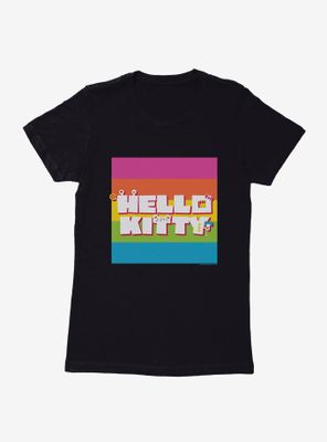 Hello Kitty Sweet Kaiju Logo Womens T-Shirt