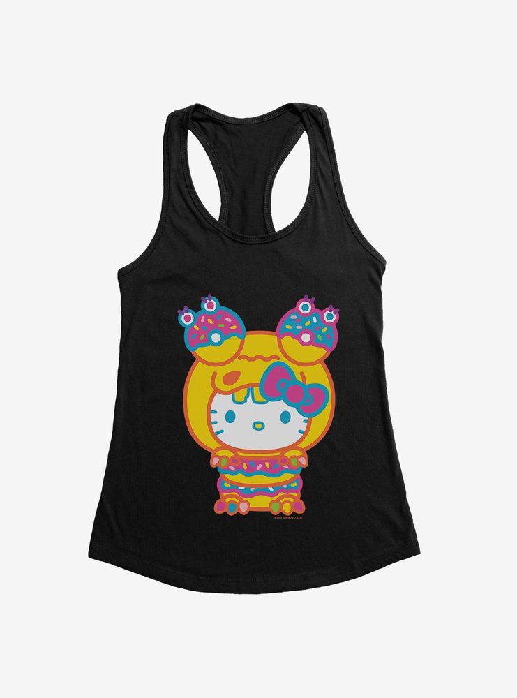 Hello Kitty Sweet Kaiju Doughnut Womens Tank Top