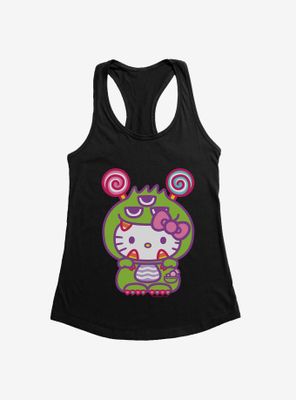 Hello Kitty Sweet Kaiju Eyes Womens Tank Top