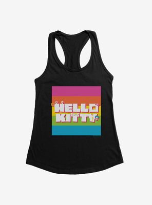 Hello Kitty Sweet Kaiju Logo Womens Tank Top