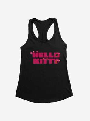 Hello Kitty Sweet Kaiju Stencil Womens Tank Top