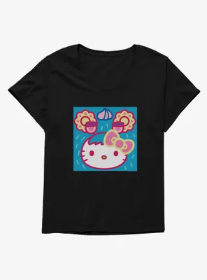 Hello Kitty Sweet Kaiju Blueberry Womens T-Shirt Plus