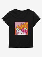 Hello Kitty Sweet Kaiju Melting Womens T-Shirt Plus