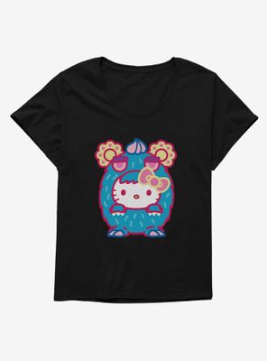 Hello Kitty Sweet Kaiju Pouch Womens T-Shirt Plus