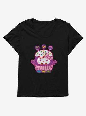 Hello Kitty Sweet Kaiju Sprinkles Womens T-Shirt Plus
