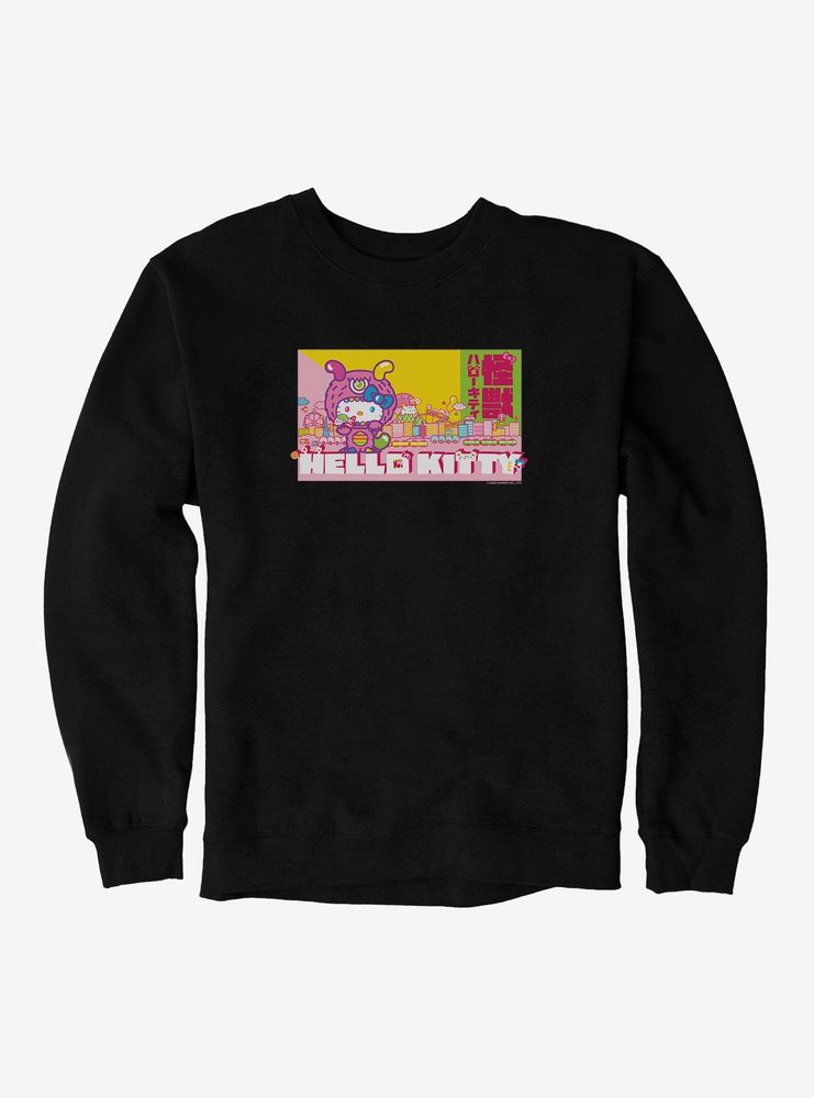 Hello Kitty Sweet Kaiju Screensaver Sweatshirt