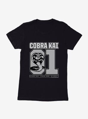Cobra Kai Season 4 Varsity Number Womens T-Shirt