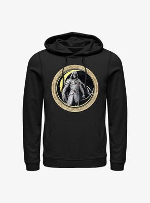 Marvel Moon Knight Circle Badge Hoodie