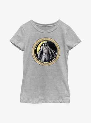 Marvel Moon Knight Circle Badge Youth Girls T-Shirt