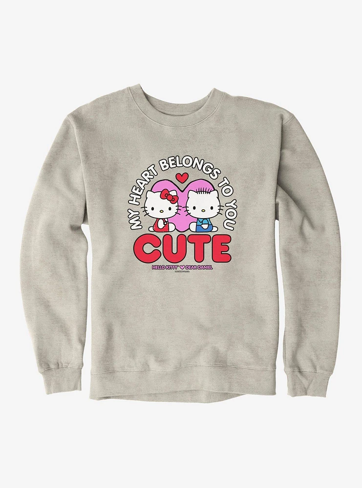 Hello Kitty Valentine's Day Heart Belongs To You Sweatshirt