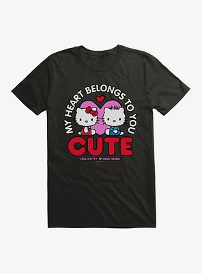 Hello Kitty & Dear Daniel Valentine's Day Heart Belongs To You T-Shirt