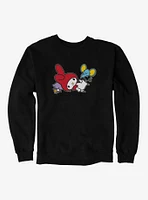 My Melody Adventure With Flat Sweatshirt