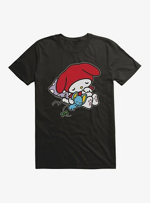 My Melody Napping With Flat T-Shirt
